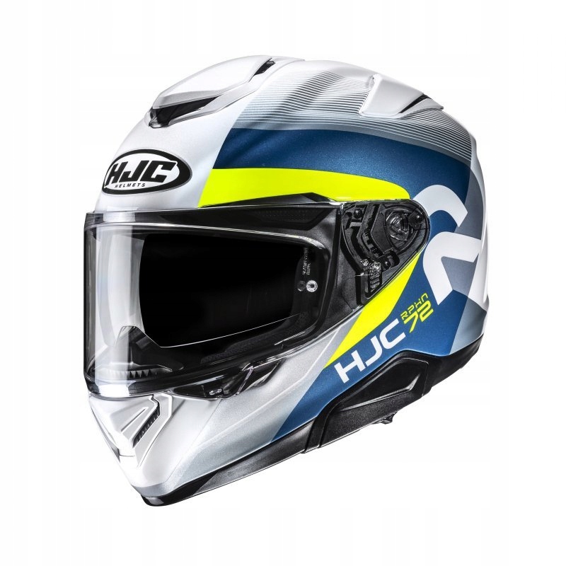 Motocyklová Prilba Hjc RPHA72 Phyta White Blue L
