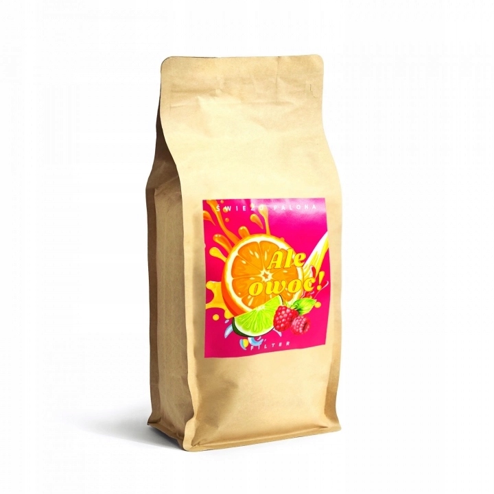 Káva zrnková Arabica Świeżo Palona Ale Ovoce! hmotnost 1 kg