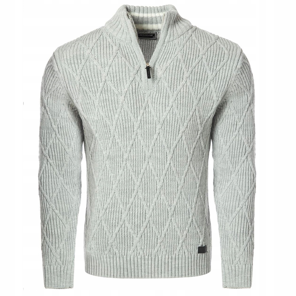 Carisma svetr pánský 7859 véčko L šedá