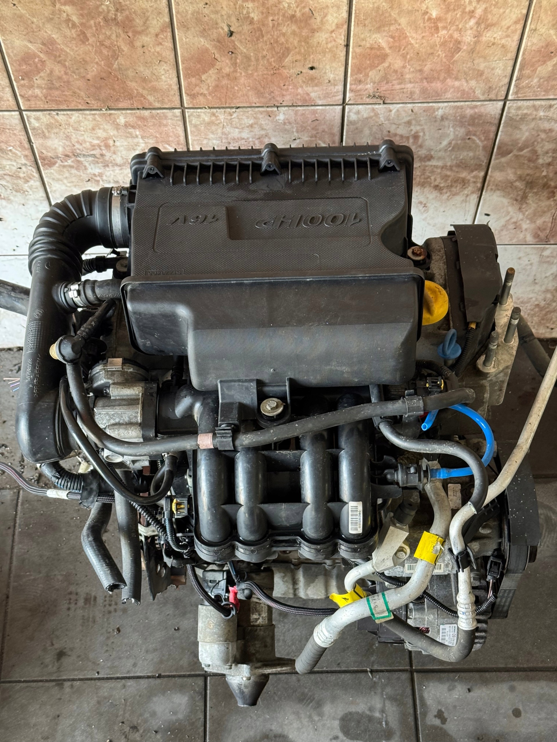 FIAT 500 PANDA 1.4 B 101KM engine 169A3000 100hp complete Z with accessories !