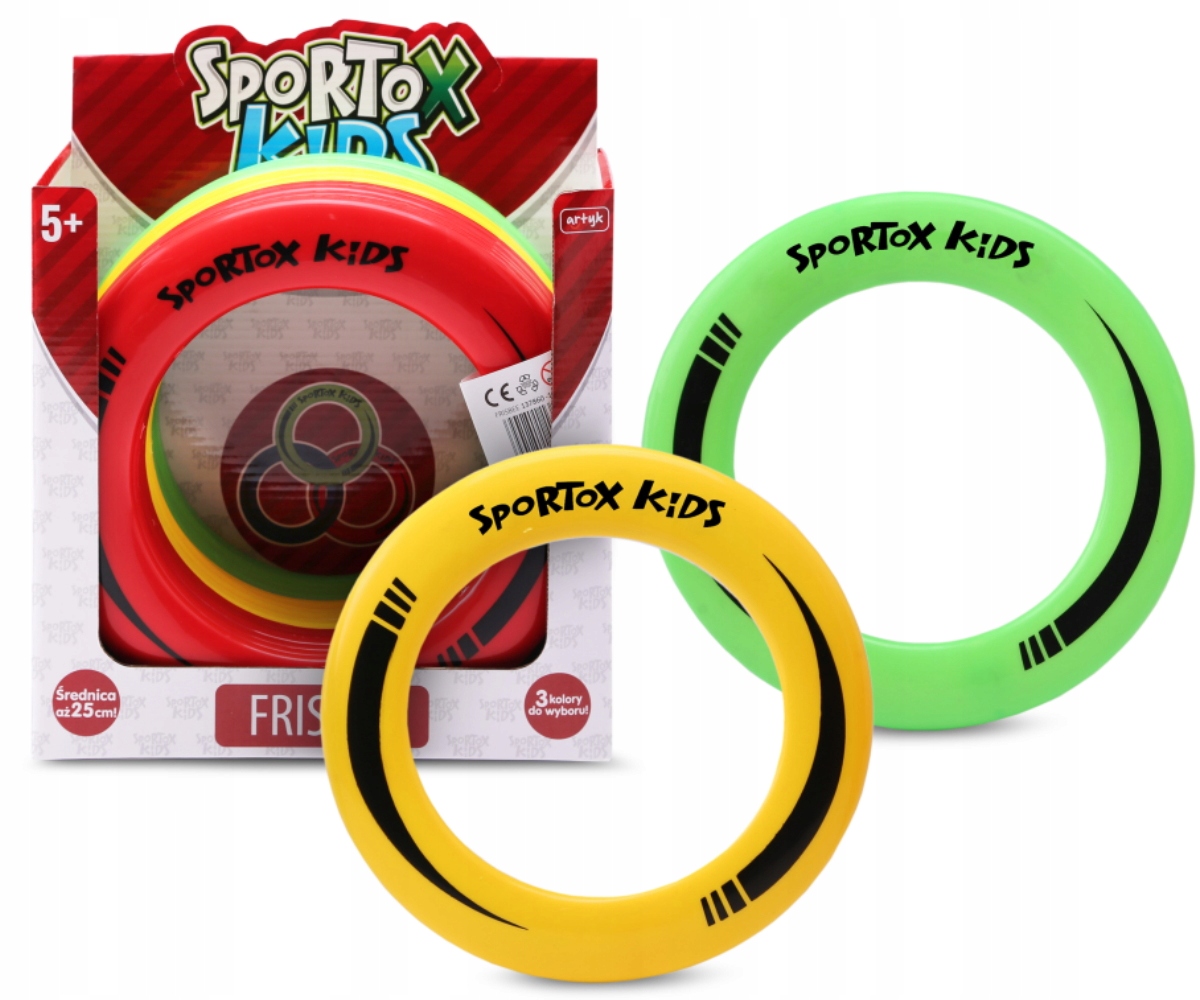 DYSK DO RZUCANIA FRISBEE LATAJĄCY TALERZ Kolor wielokolorowy