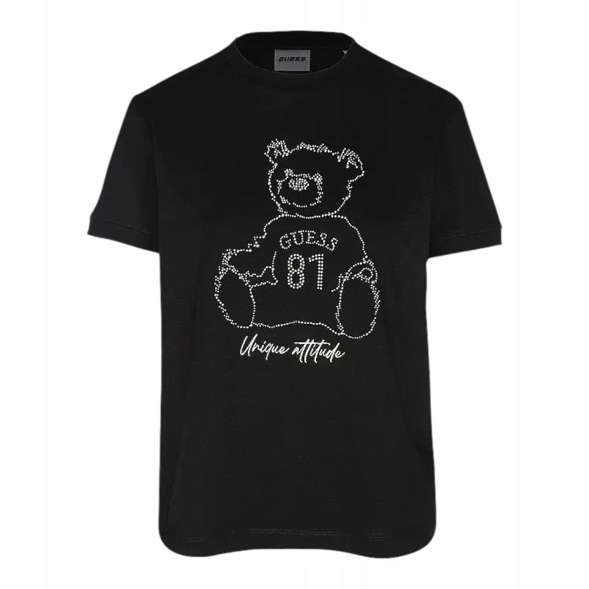 Guess Tričko Unique Attitude Ss Černé vel. L