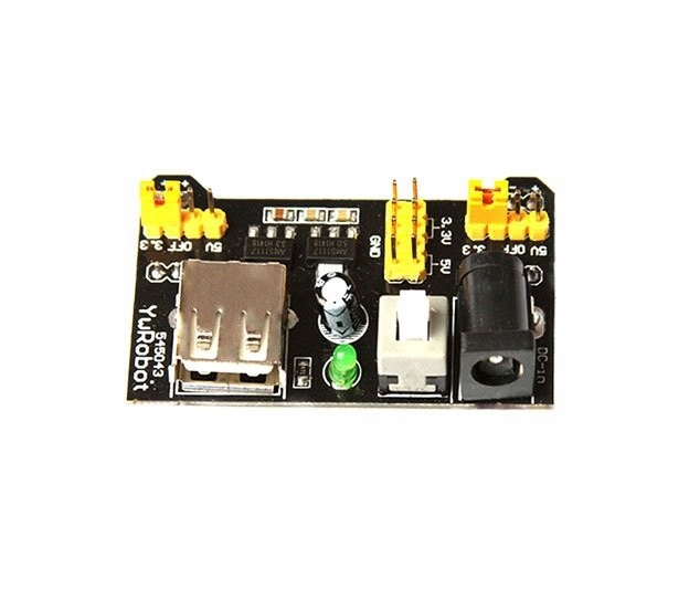 

Moduł zasilacz do płytek stykowych MB102 3.3V 5V