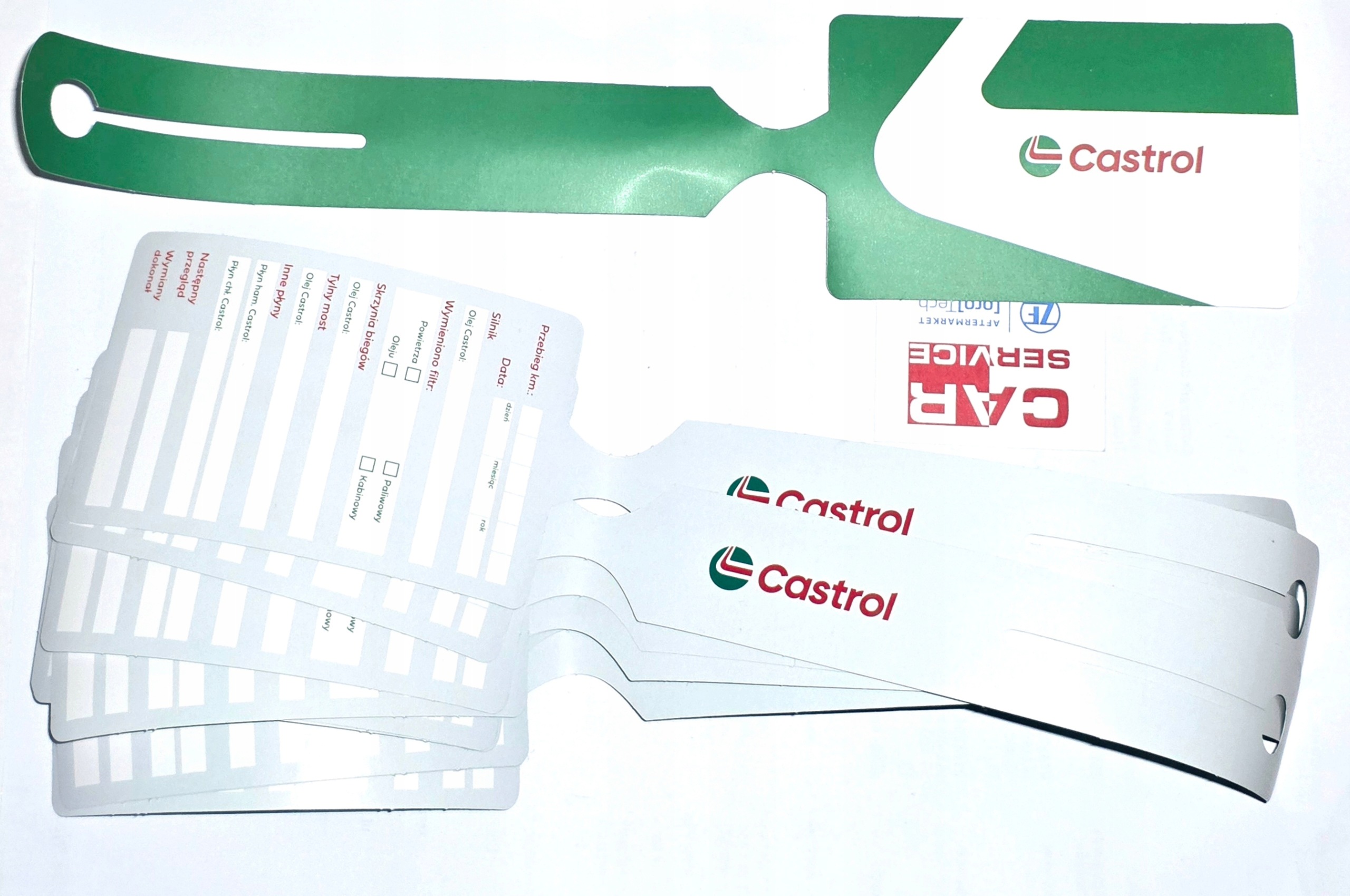 10Castrol Zawieszka Serwisowa Przeglądowa Olejowa Wymiany Oleju 10 sztuk