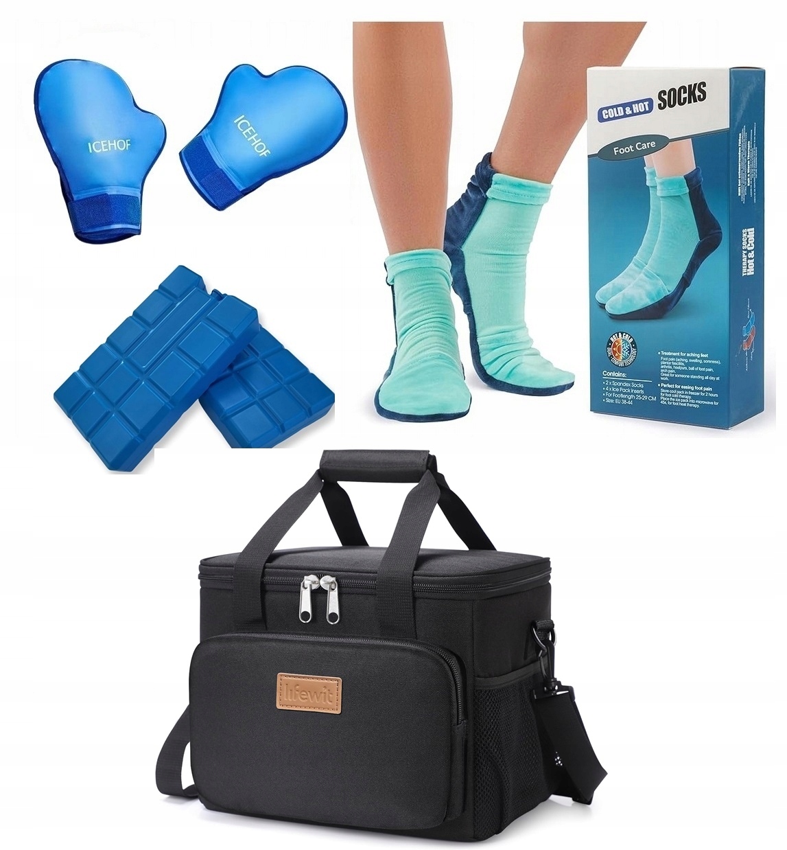 Rękawice i Skarpety terapii onkologicznej Chemioterapii torba termo wkłady