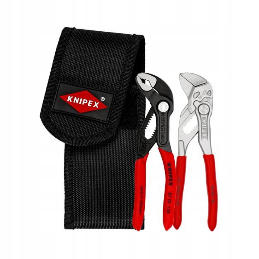Knipex Zestaw szczypiec mini 2szt w etui 86 03 125 i 87 01 125 00 20 72 V04