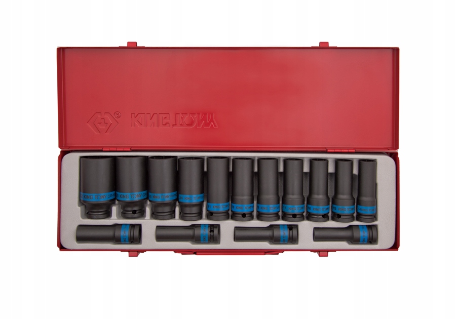 KOMPLET NASADEK UDAROWYCH 1/2 15CZ DŁUGIE 6-KĄT. 1