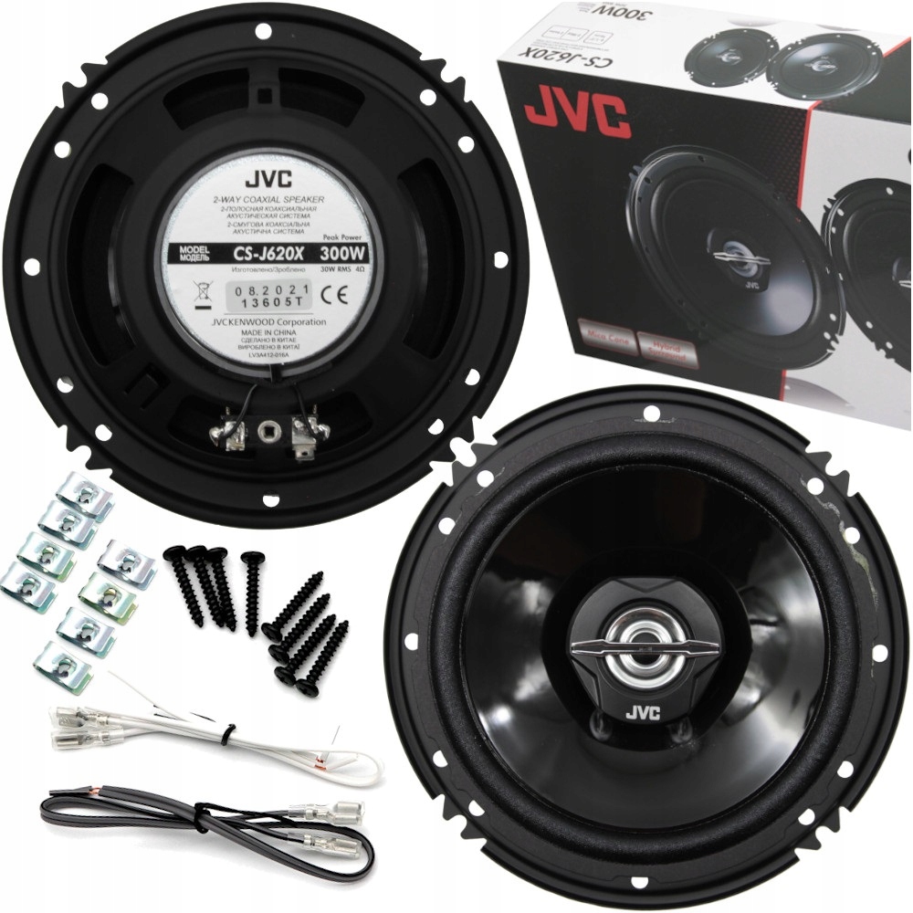 

Głośniki samochodowe Jvc CS-J620X 300W 165 mm