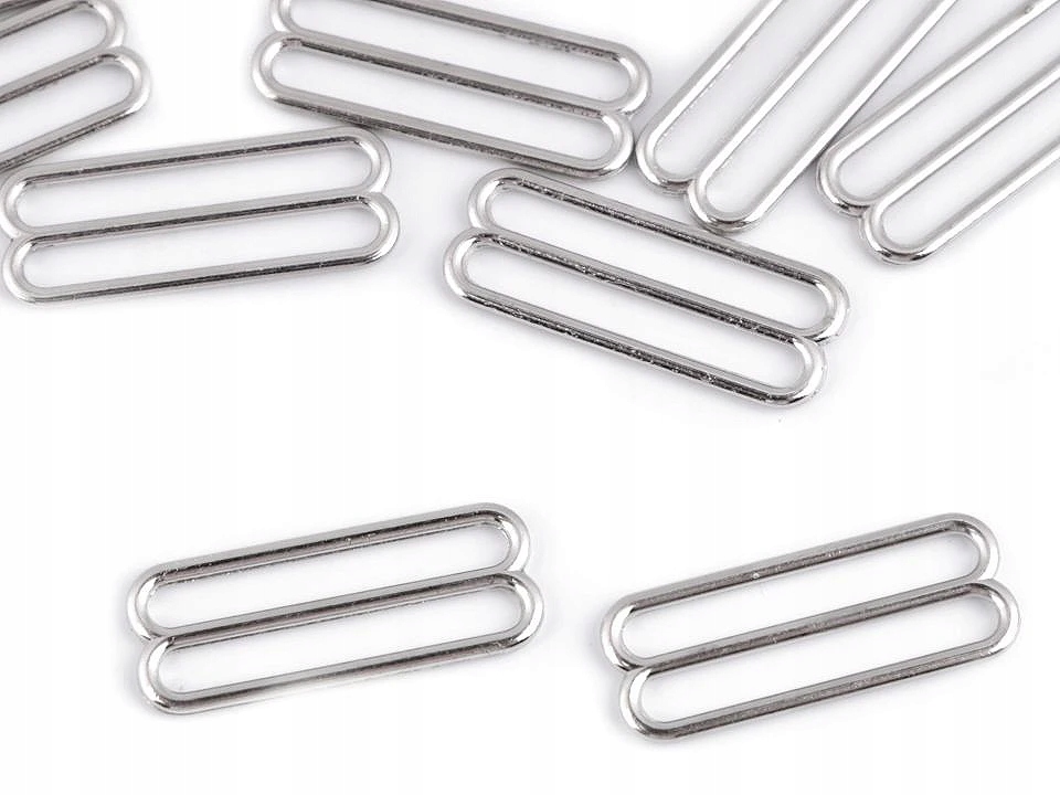 Regulátor ramínek s úchytem 22 mm/kusů 1000 stříbrný R822