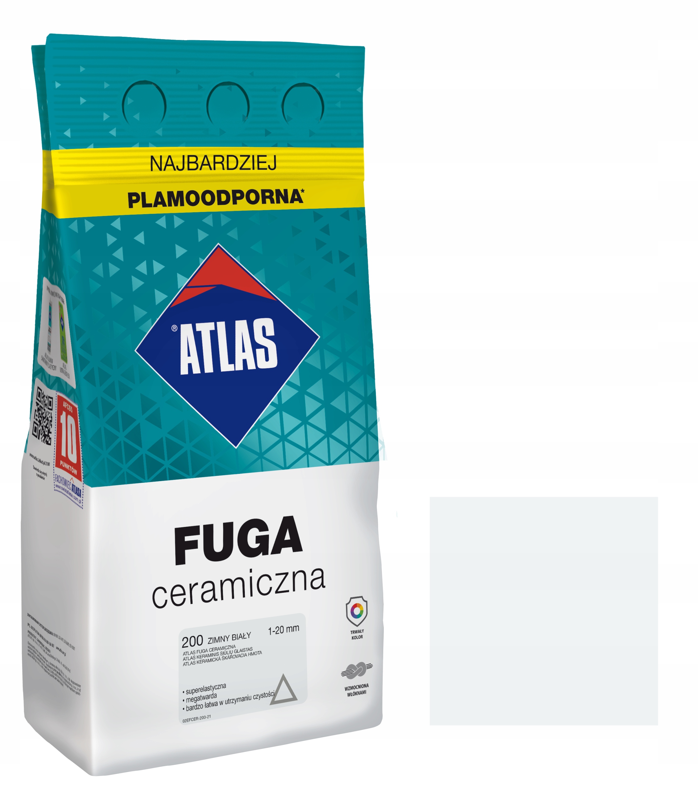

Atlas Fuga Ceramiczna 1-20MM 200 Zimny Biały 5KG