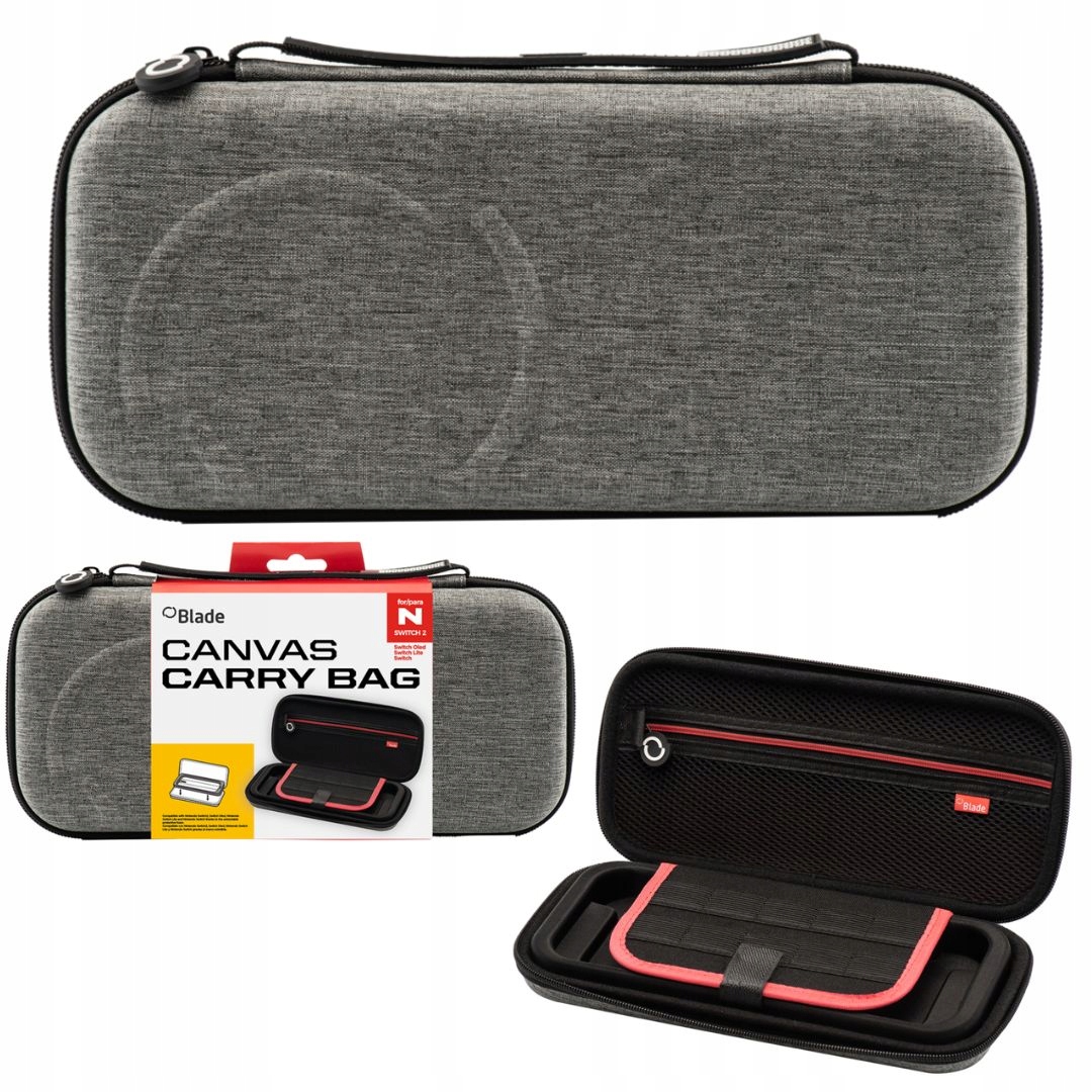 Etui ochronne do Nintendo Switch 2 twarde Eva, kieszeń na gry