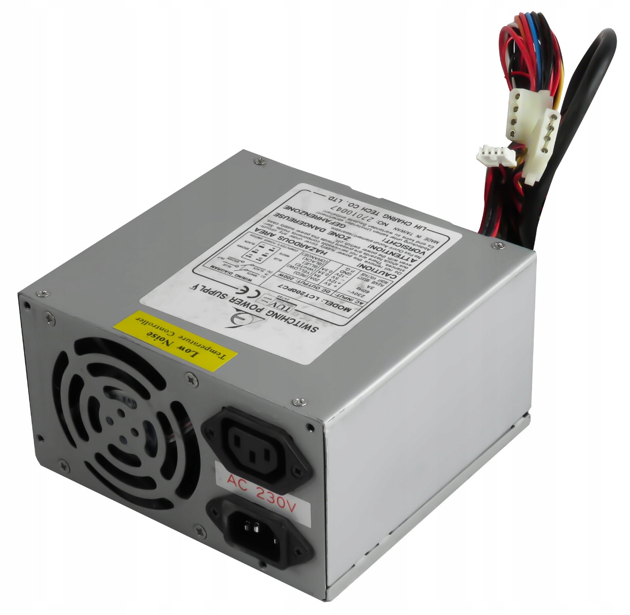 Lct LCT200PC7 200W At Aux Molex Fdd