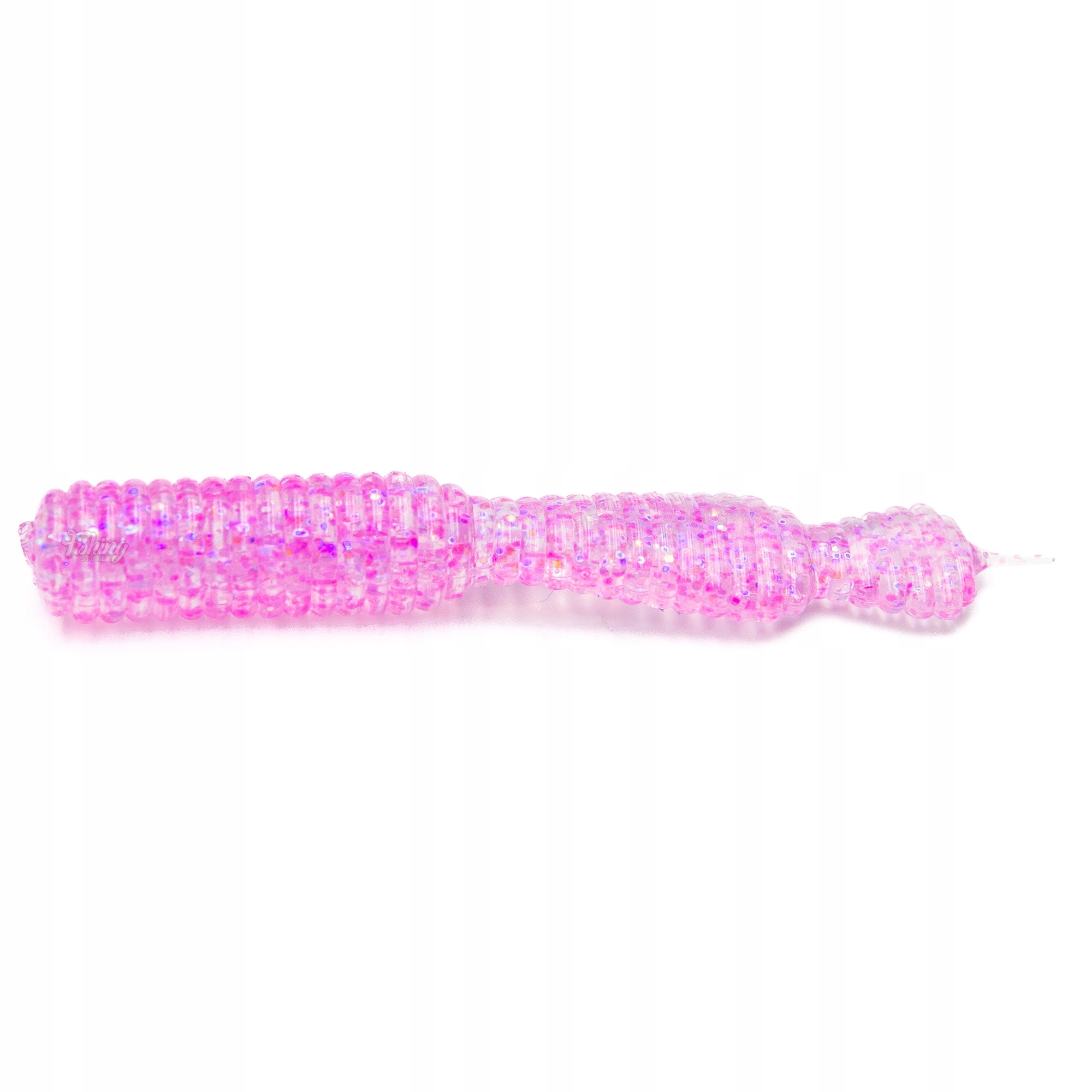 Przynęta Great Fish GF2 Leech 6cm 1.8g Glitter Pink Bezzapachowy 10szt.