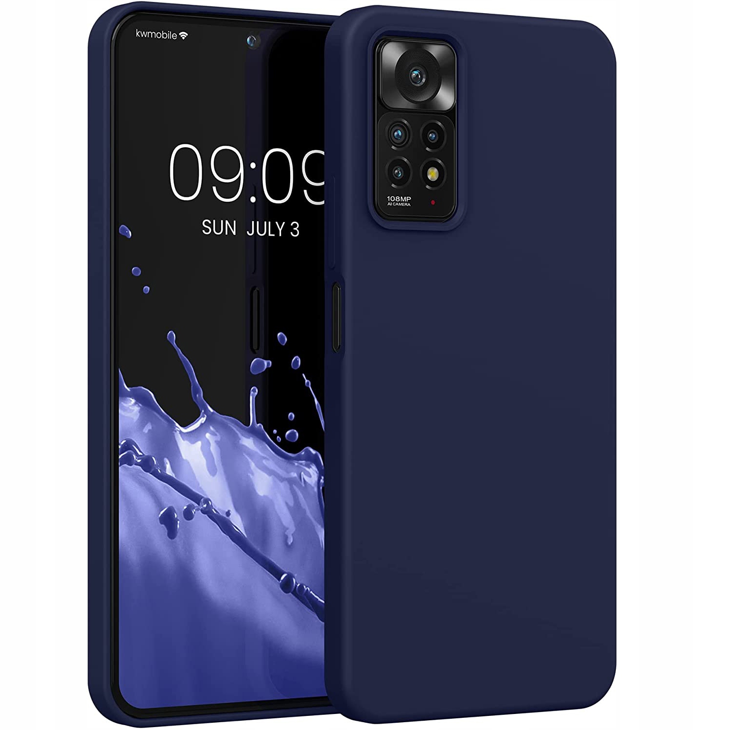 

Etui Matowe Slim do Xiaomi Note 11 Pro 5G +szkło