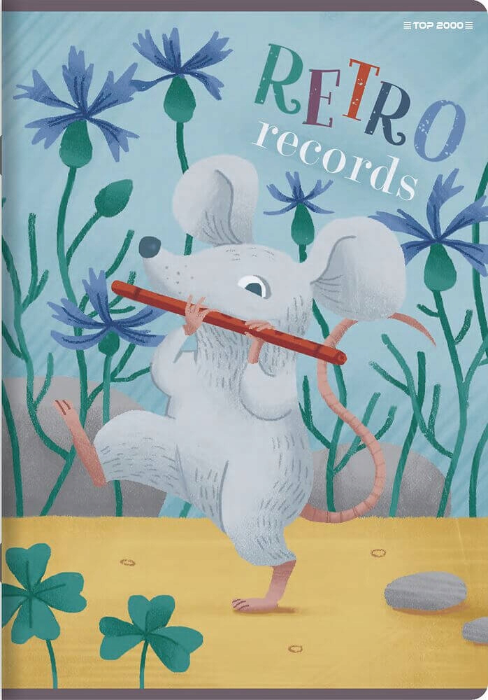 10X ZESZYT TOP 2000 A5 32 KARTKI KRATKA + MARGINES Format A5