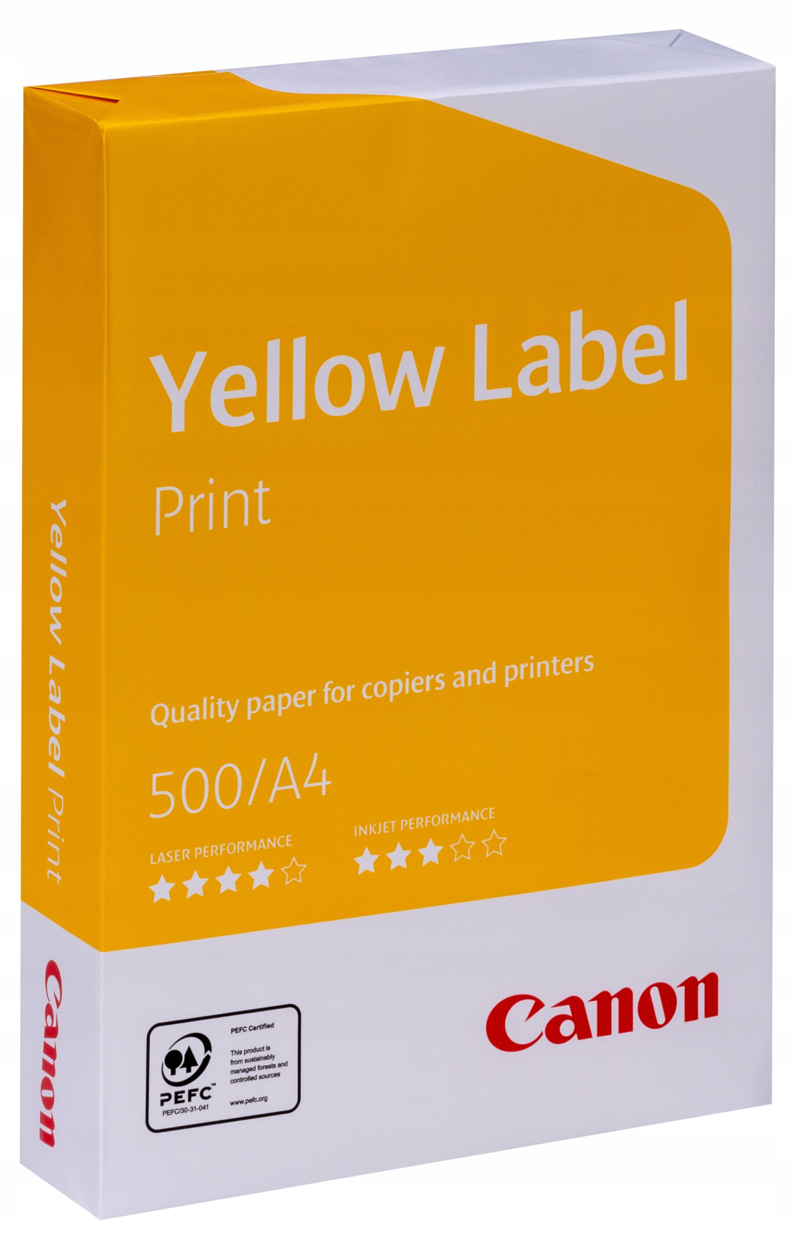 

Papier biurowy Canon 80G A4 ryza 500 arkuszy