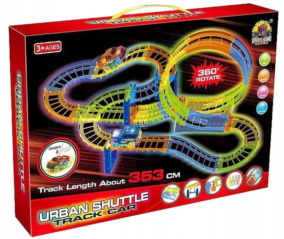 

Tor Samochodowy Świecący Baterie Glow Track Auto