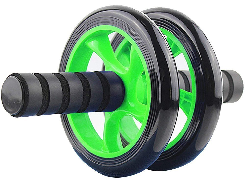 Podwójne kółko wałek do ćwiczeń roller koło + mata