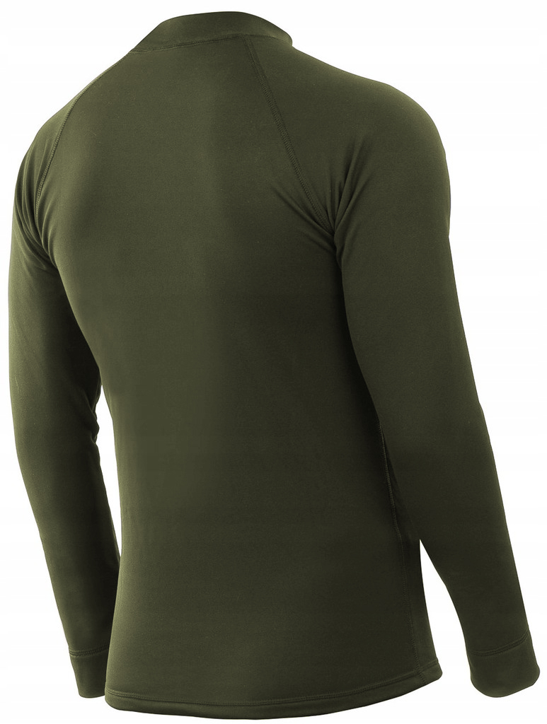 KOSZULKA TERMOAKTYWNA MĘSKA DŁUGI RĘKAW OCIEPLANA PODKOSZULEK KHAKI r. XL Marka Dawi