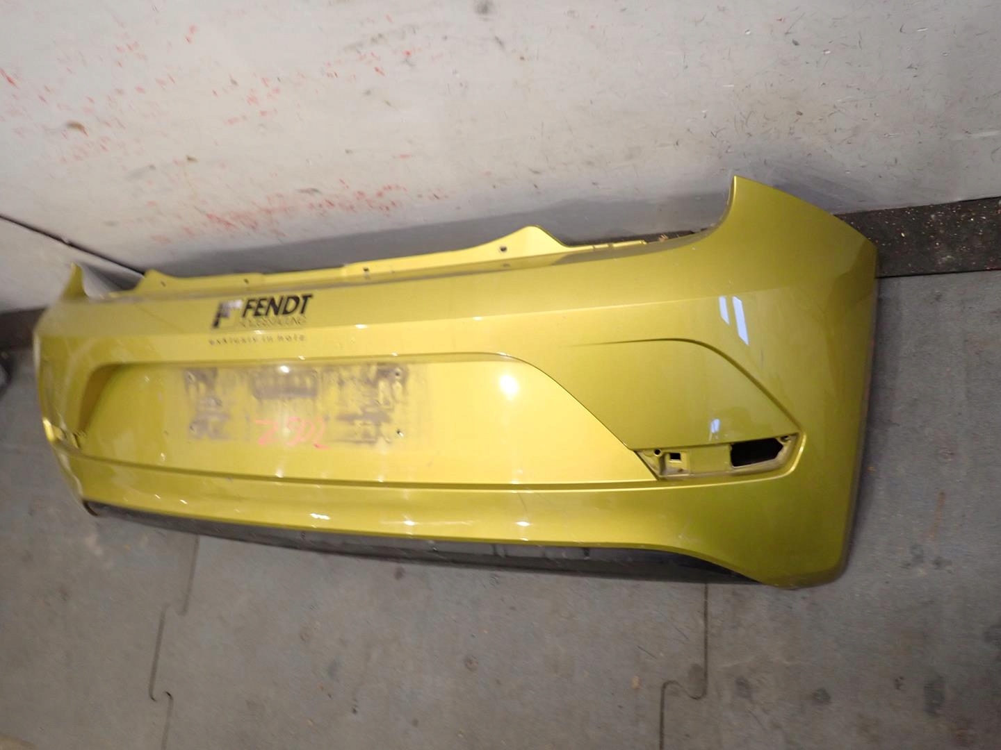 bumper rear part rear VW UP LIFT 2016- 1S6807421AA