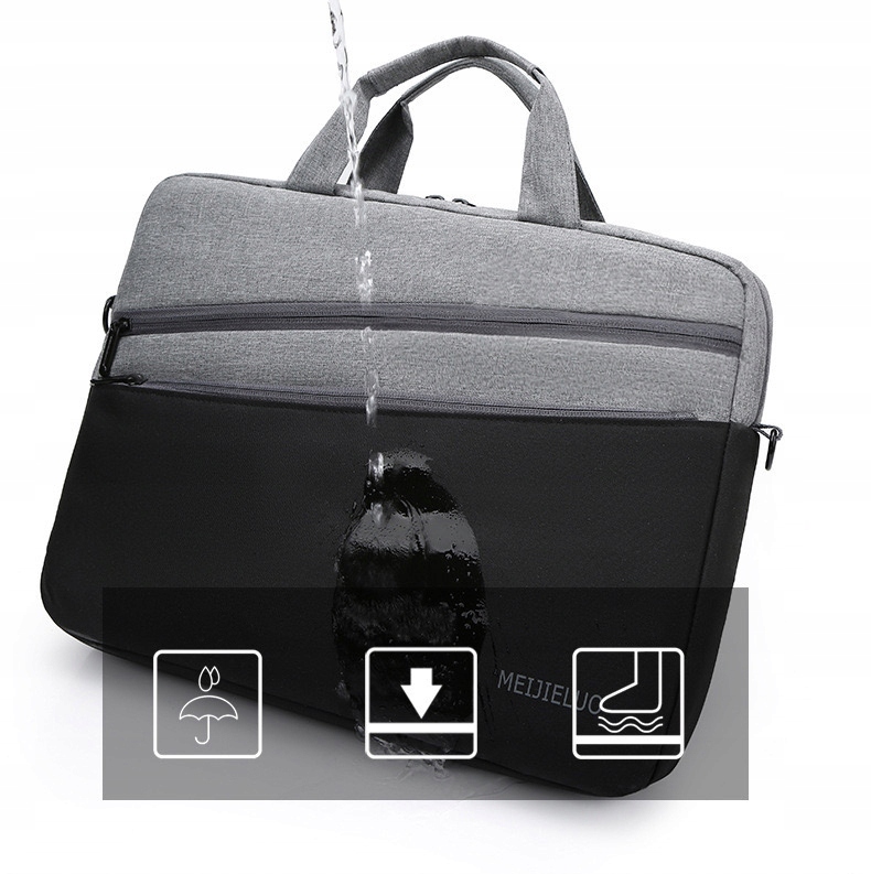 TORBA NA LAPTOP NOTEBOOK 15,6" WODOODPORNA MODNA PODRÓŻNA NA RAMIĘ STYLOWA Wielkość matrycy 15.6