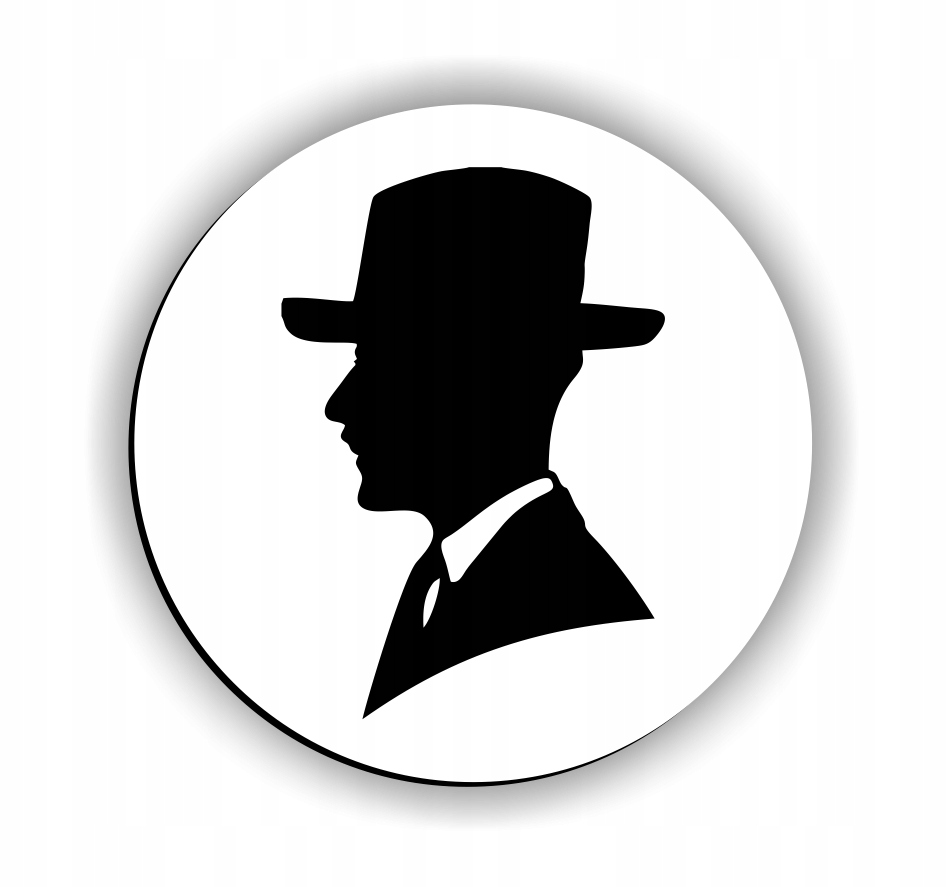 tabliczka TOALETA łazienka WC GRAWER R 75 mm Szerokość produktu 18 cm