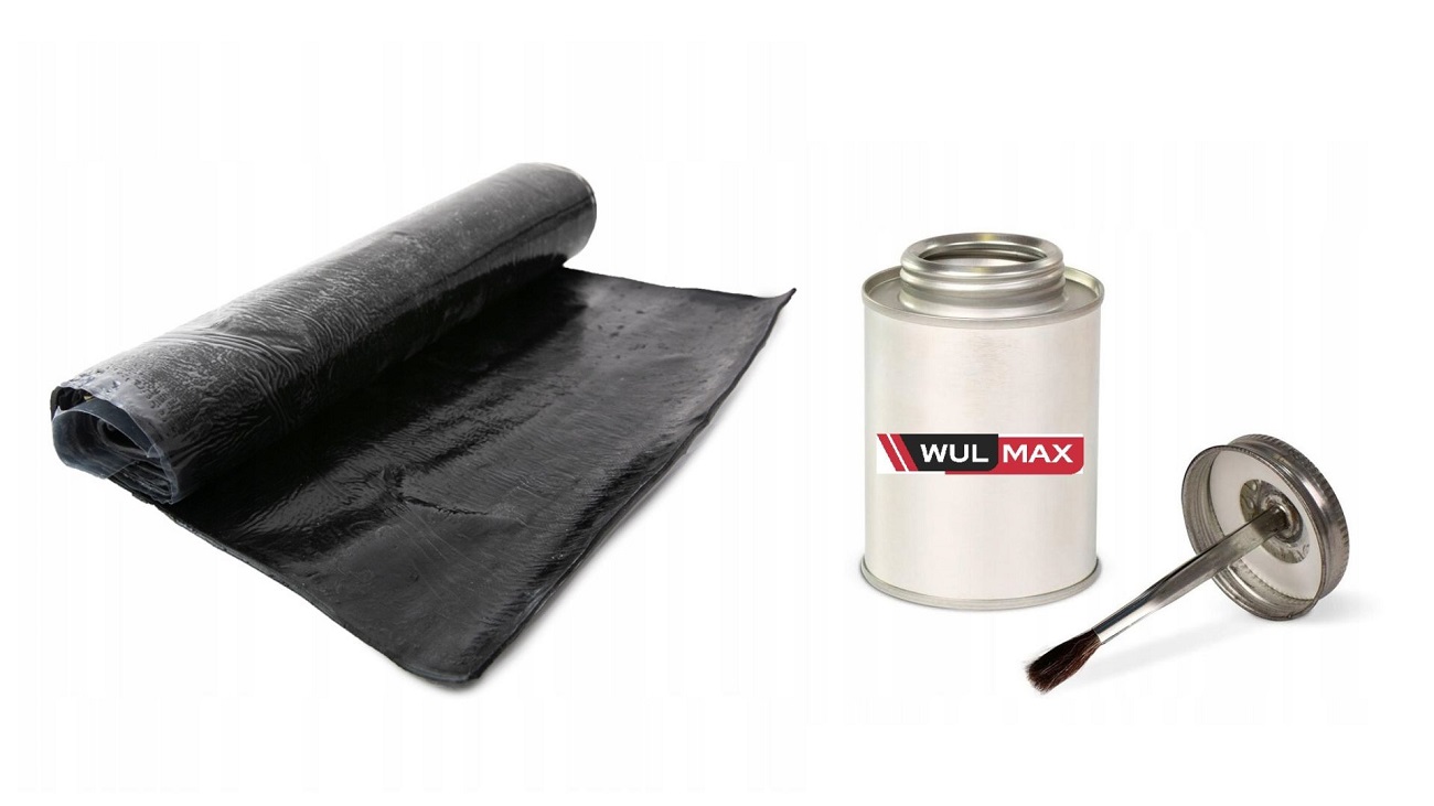 

Mieszanka do napraw dętek na gorąco+ klej Wx