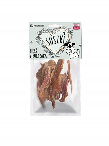 5 x Paka Zwierzaka Suchá Pamlsek Kuřecí prsa 100 g