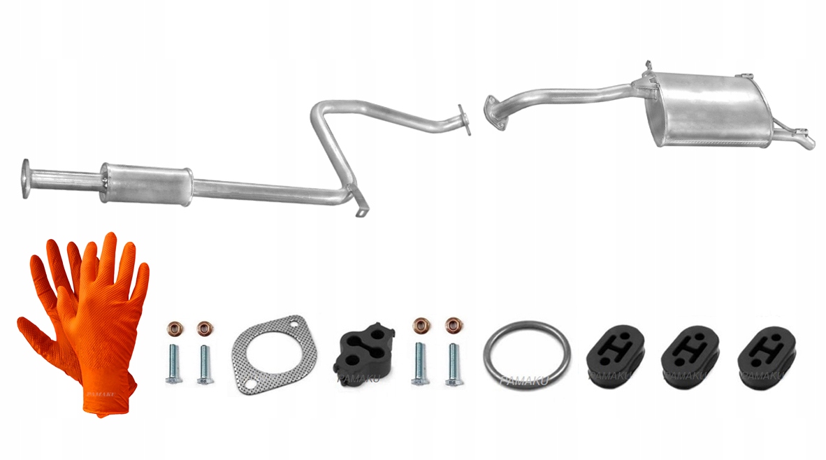 Nissan Primera P10 1.6 66kW (90-93) Hatchback Sedan Tlumič Koncový