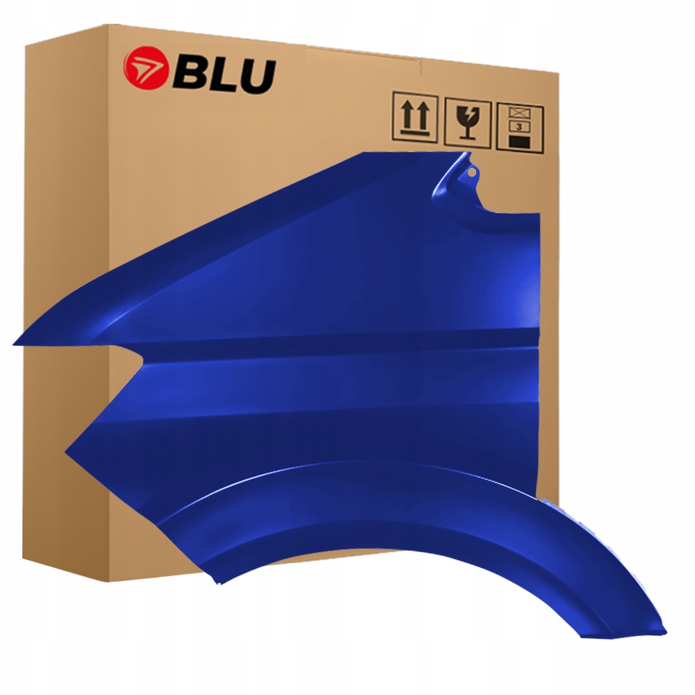 Blu Blatník Vw Crafter II 2 Sy Sz LA5C levý modrý 16- přední SurfBlau