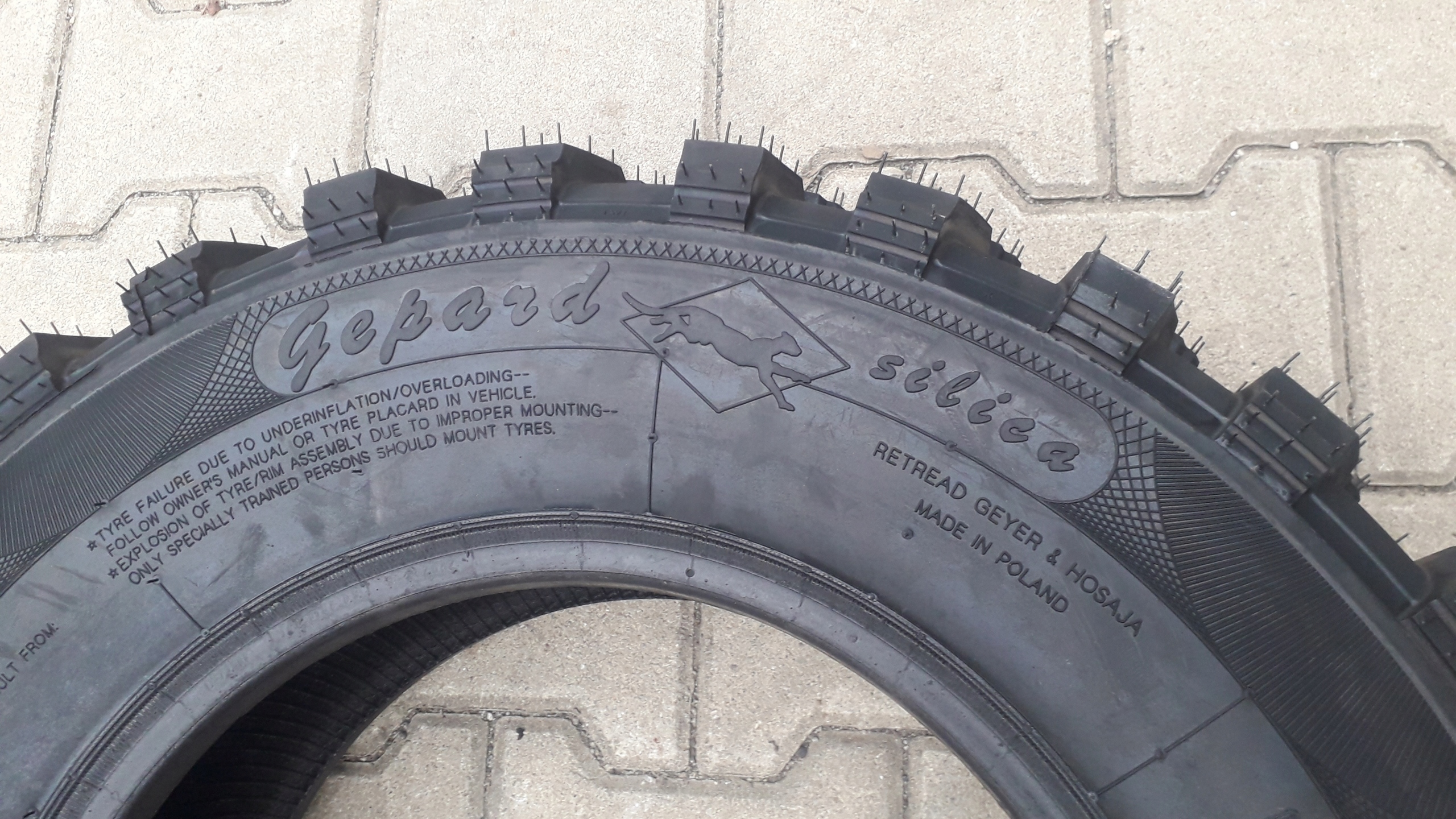 4x OPONY 215/75R15 RAPTOR GEPARD KOMPLET M+S MT Model RAPTOR