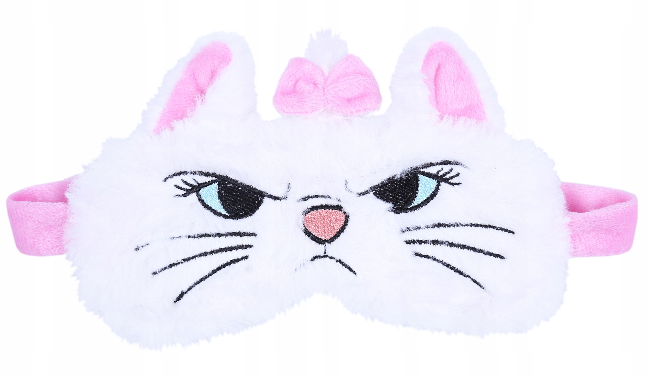 

Biała, miękka opaska na oczy Kotka Marie Disney