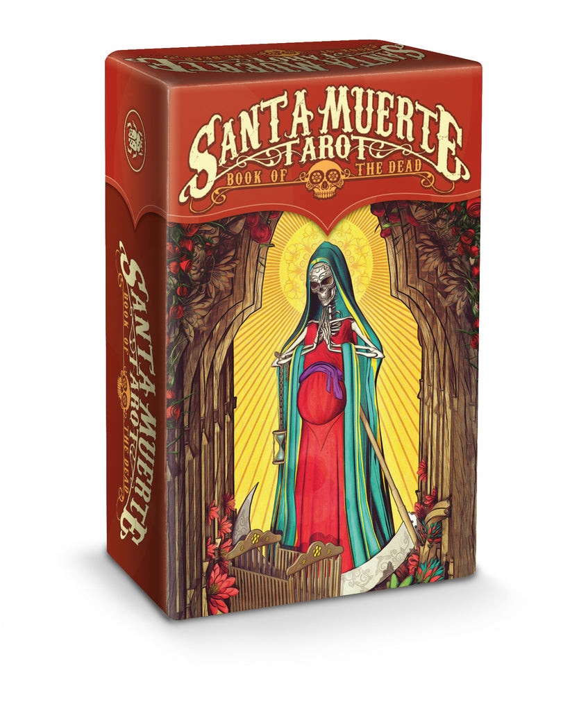 mini Santa Muerte Tarot karty tarota Oryginalne