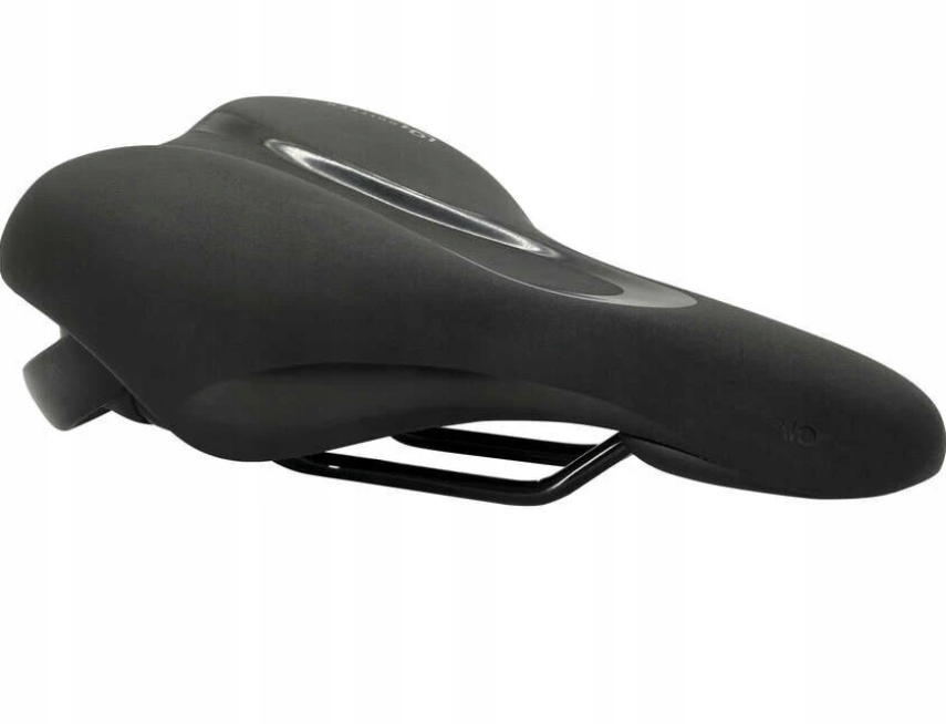 Siodełko Rowerowe Selle Royal Rio Komfortowe 257x187 mm Czarny