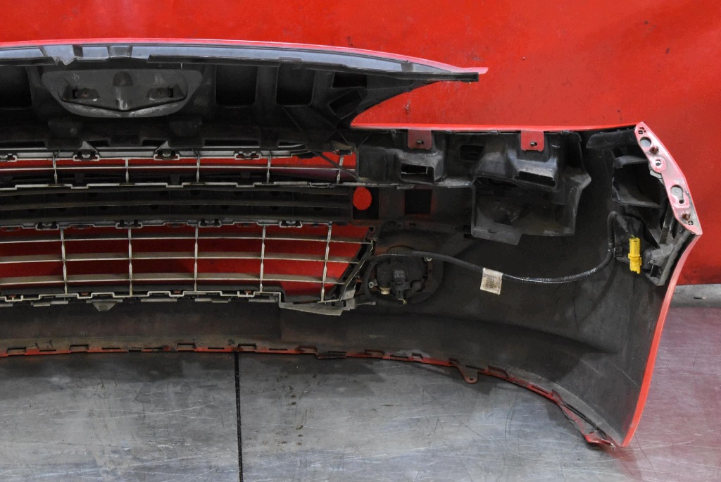 bumper front front red PEUGEOT 207 1 and 06-09