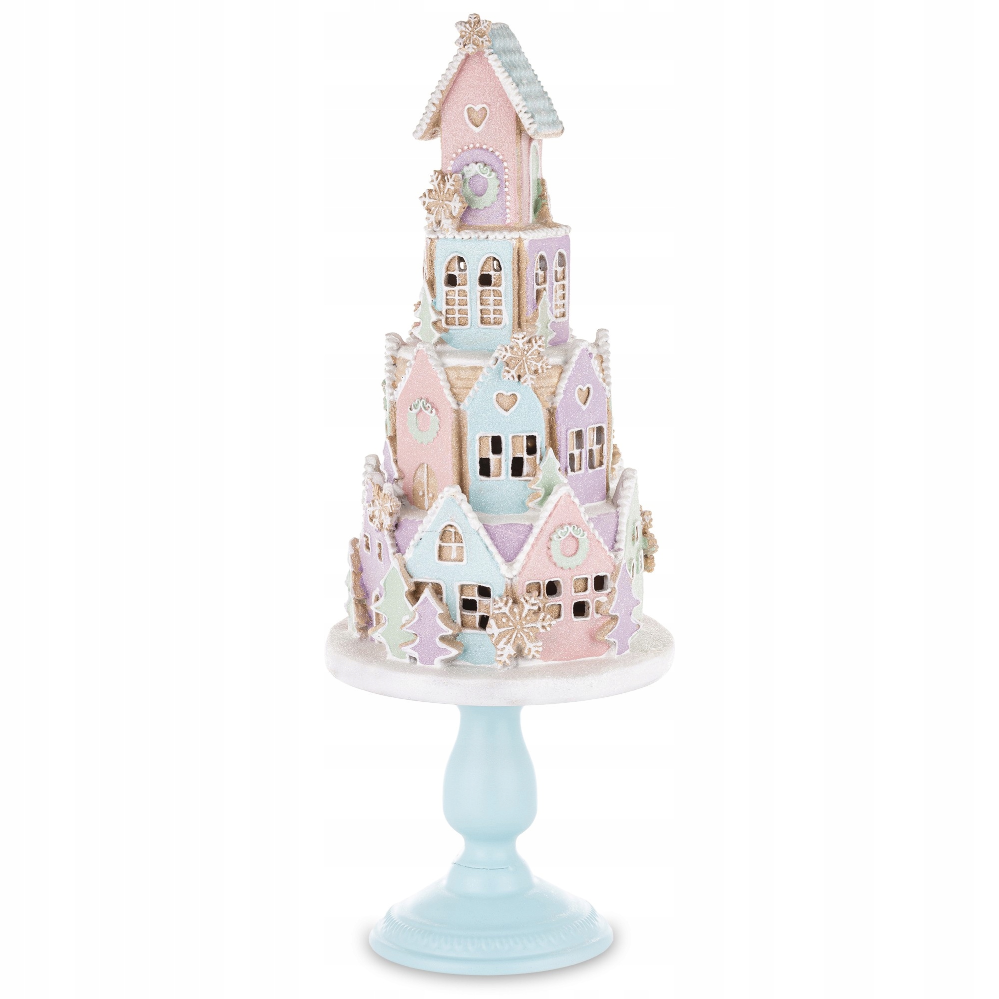 Perníkový vianočný domček Vianoce Dekorácia Led Sviatky chatka