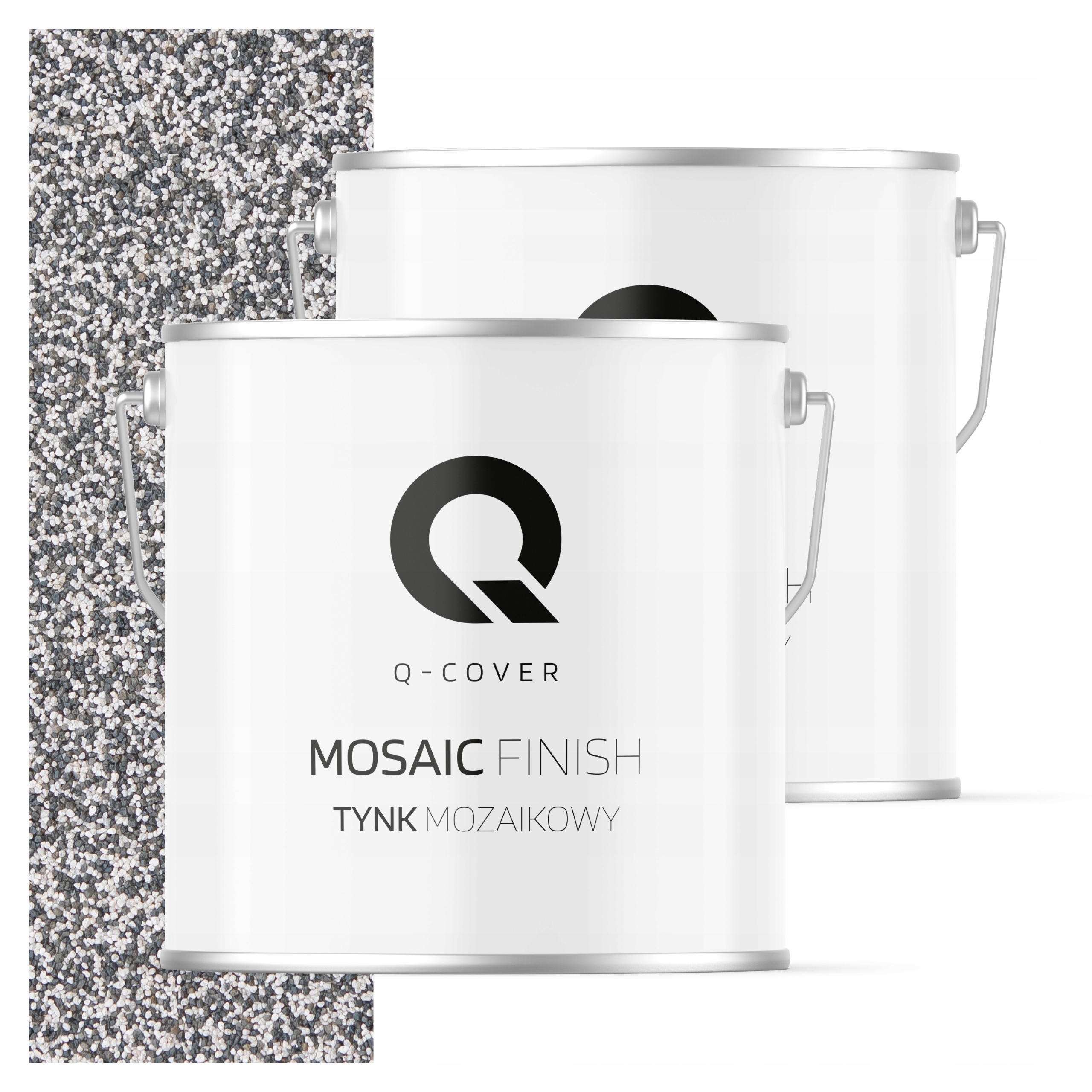 Mozaiková Omítka Mozaika 7 Kg Šedá Světlá M22 Ozdobná Pryskyřičná Fasáda