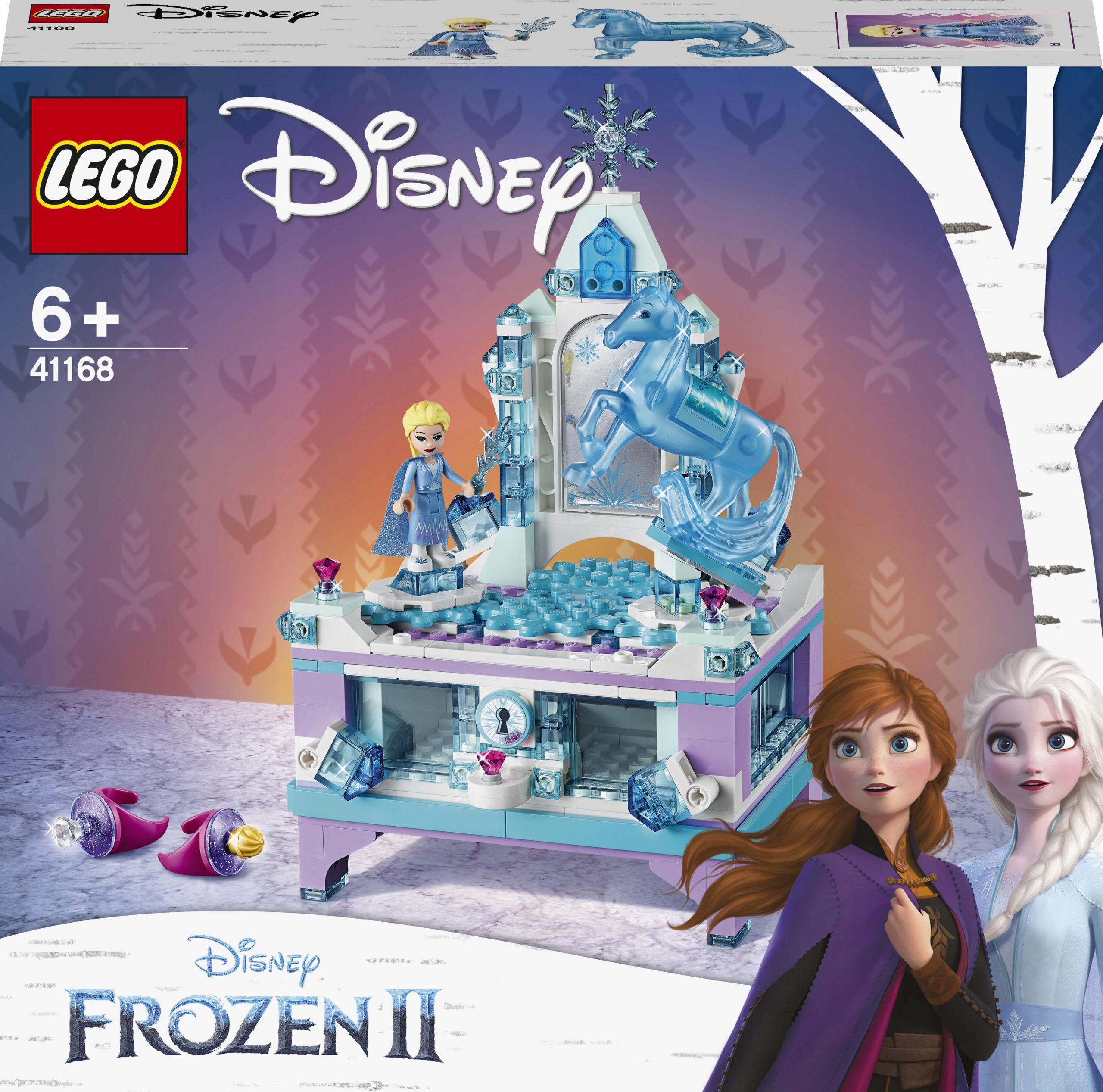 Kompatibel med afsked Regnjakke LEGO Disney Frozen 2 Szkatułka na biżuterię 41168 10215950554 - Allegro.pl