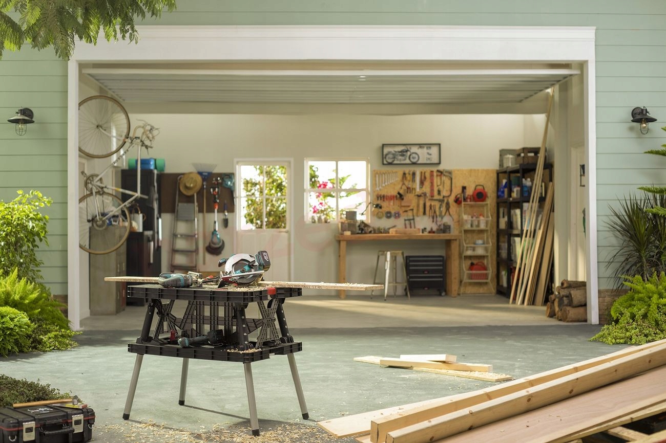 STOL WARSZTATOWY SKLADANY ROBOCZY SZAFKA KETER Weight with packaging 10 95 kg