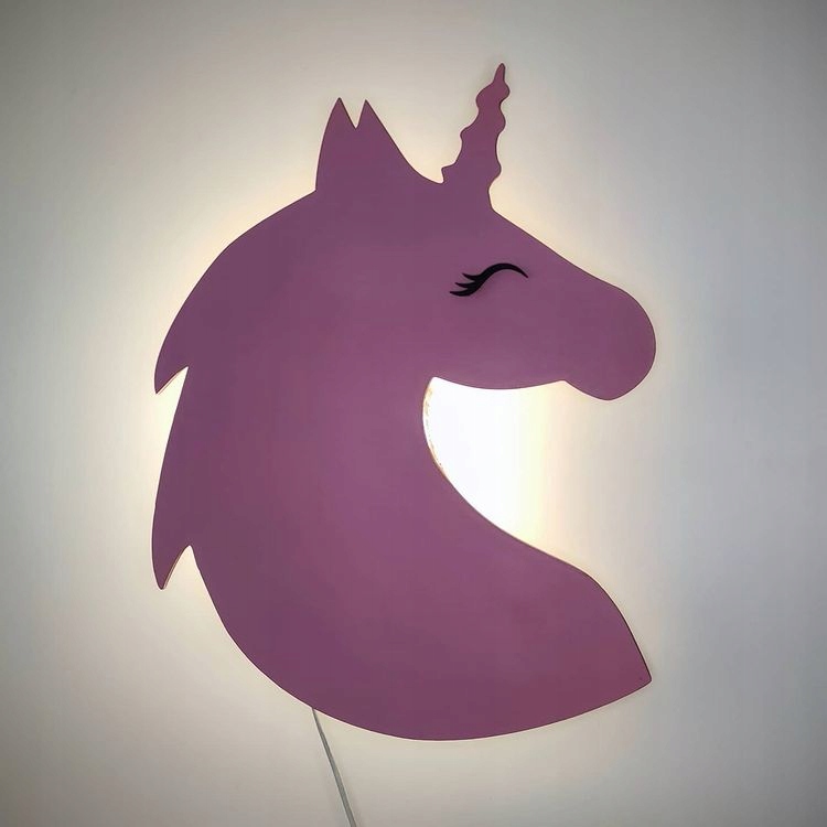 Jednorożec LED lampka do pokoju dziecka Marka inna marka