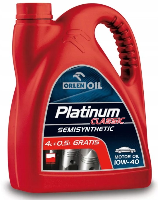 

Olej Orlen Platinum Classic 10w40 4L 0,5L