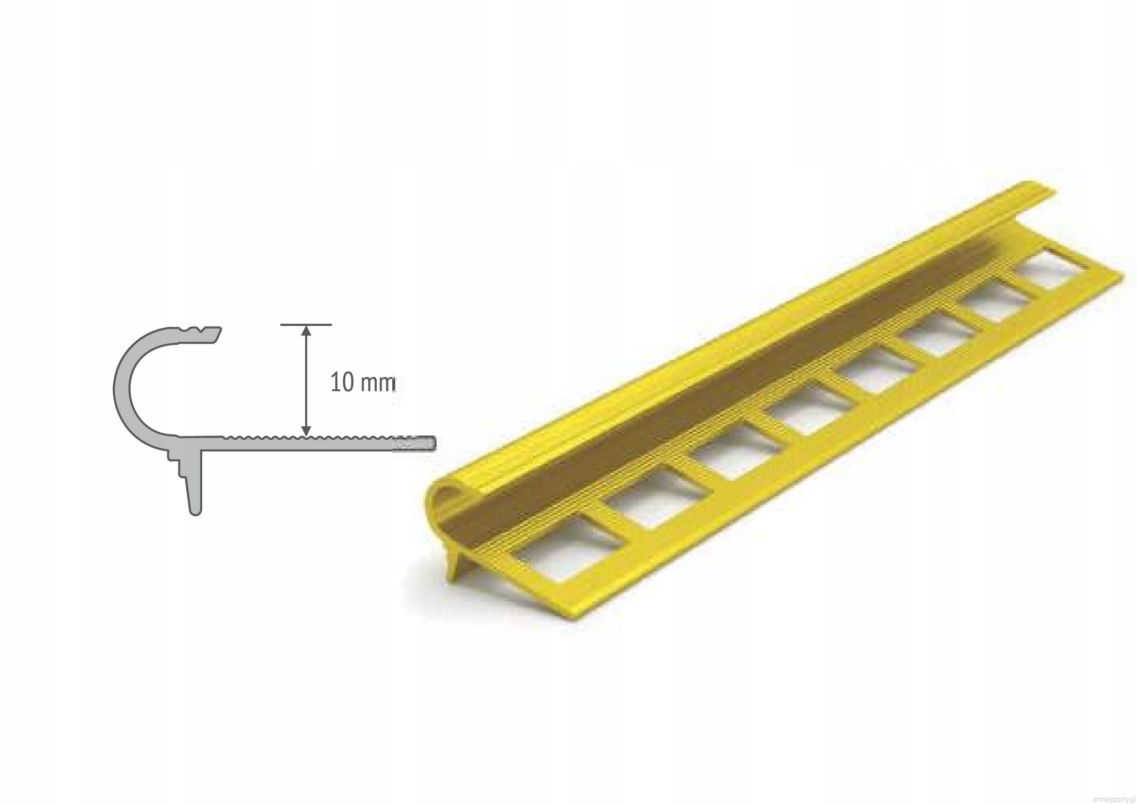 

Listwa mosiężna schodowa MG/100 cm