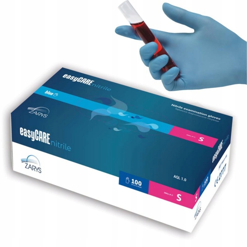 

Rękawiczki Rękawice Nitrylowe M 100 szt. Mocne