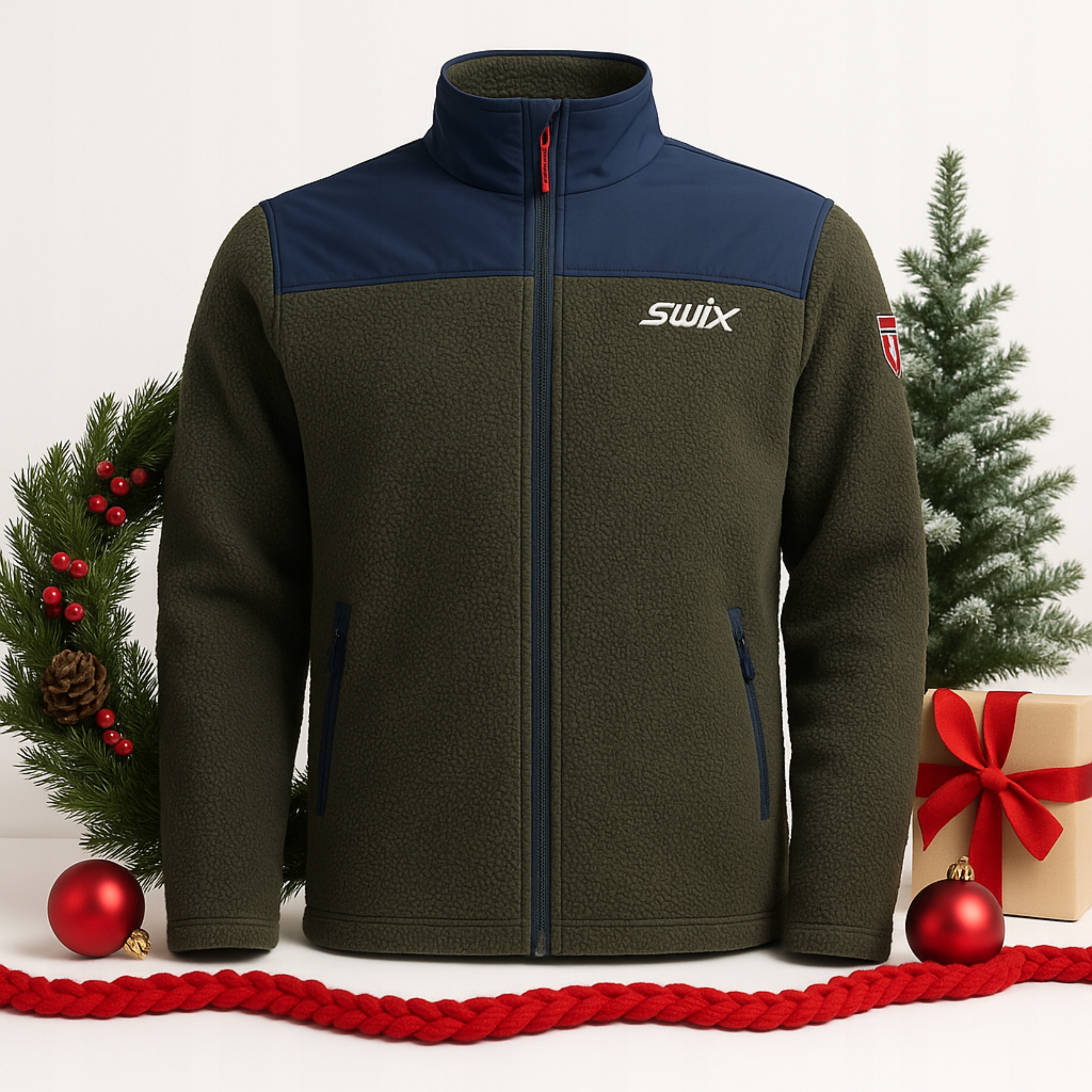 Mikina Swix Pánská Rozepínací Teplá Pohodlná Fleece Měkká Sportovní Velikost XXL