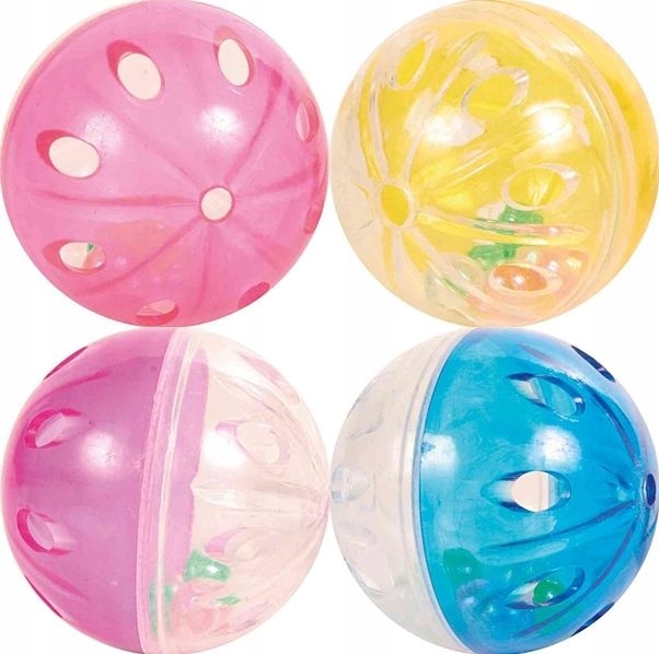 

Trixie piłka Plastikowa Przezroczysta 4 szt