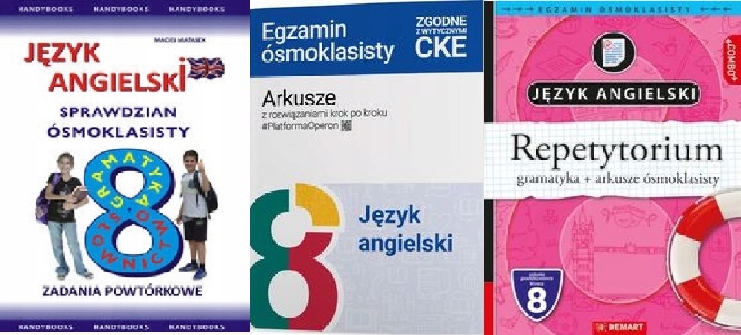 Arkusze Egzamin ósmoklasisty 2025 + Repetytorium + Sprawdzian Matasek