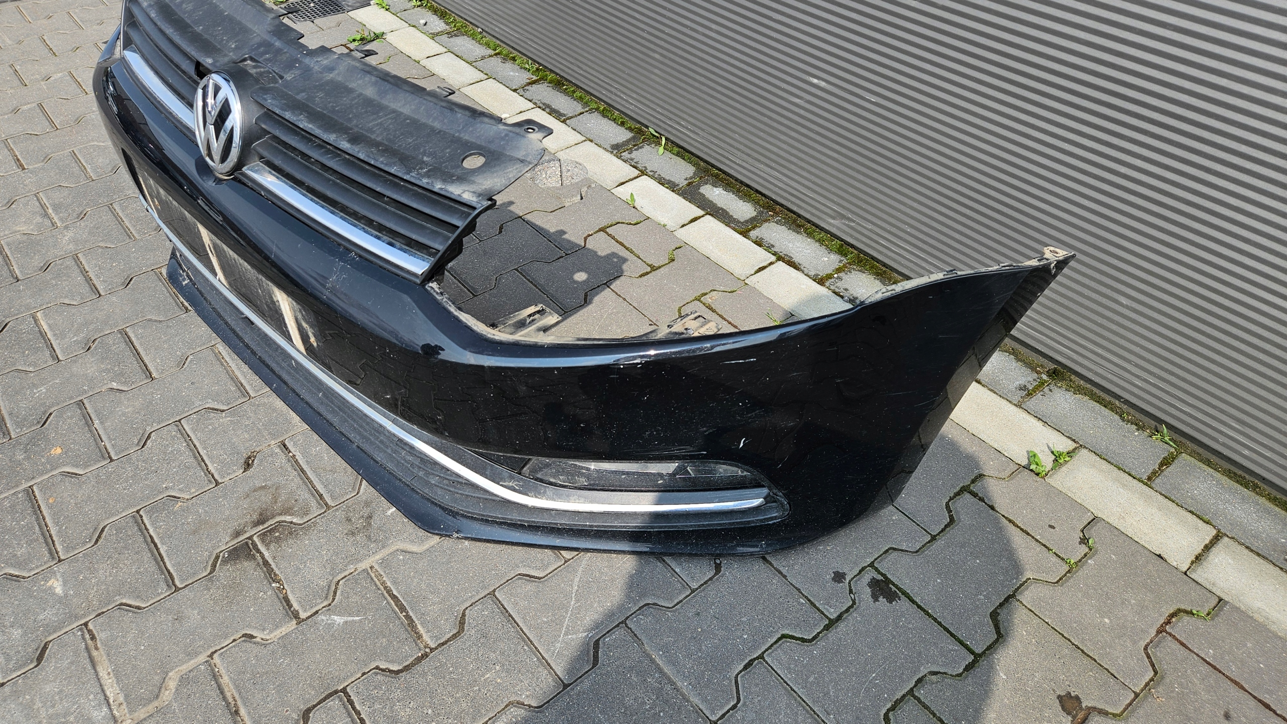 bumper front front VW POLO V 6R 6C OD 14R- KOD LAKIERU L041