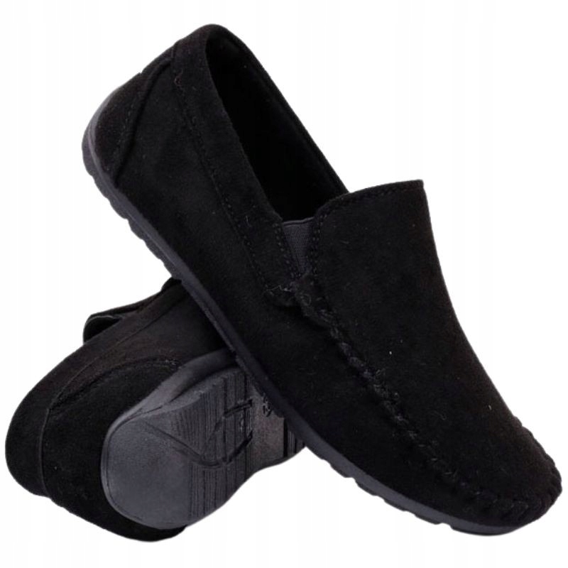 

Mokasyny chłopięce zamszowe na komunię dla chłopca