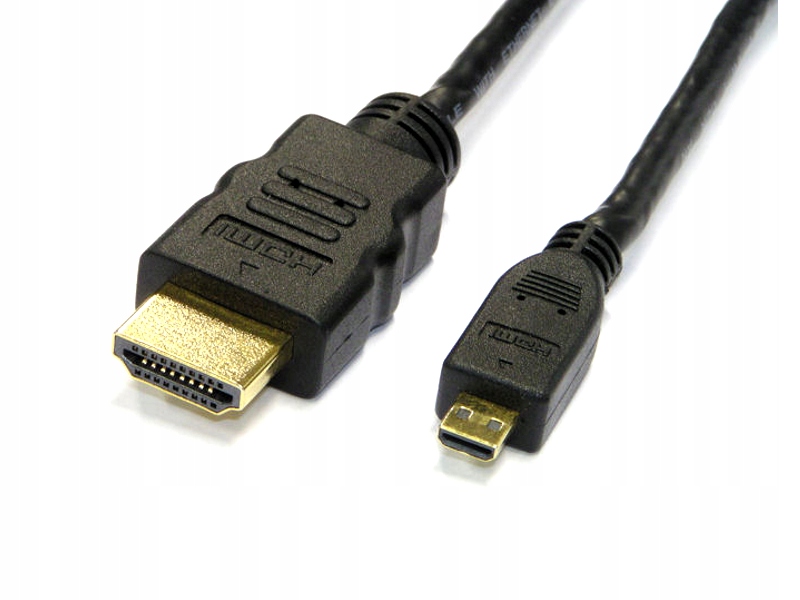 Przyłącze kabel Hdmi micro Hdmi D Hq 2m V1.4