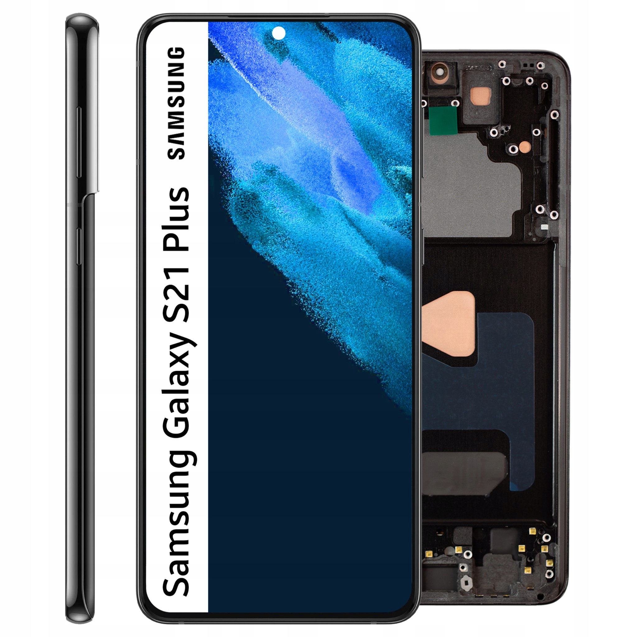 SM-G996U LCD pre Samsung S21 Plus Displej Rámček Snímač Oled Full Size